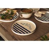 Kevin Seramik Hand Made Marin Serisi Özel Tasarım Pasta Takımı 6 Kişilik