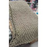 Kevser Nur Tuhafiye Tv Battaniyesi - 100 x 150 cm - Açık Kahve