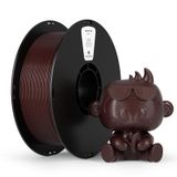 kexcelled PLA Filament 1,75 mm, Sertlik Artırıcı, 3D Baskı Filamanı, Boyutsal Doğruluk +/- 0,03 mm, 1 kg Makara (2,2 lb), çoğu FDM yazıcıya uyar, çikolata