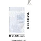 Key Market 100 Adet-Paket 15 x 23 Cm Aırpack Aırbag Havalı Ambalaj Torba Poşeti (100 Adet)