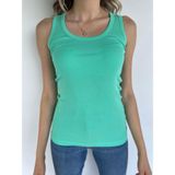 Key Moda Kadın Fitilli Atlet - S - M - Yeşil