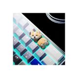 Keybitcap Corgi Keycap Seti – Sevimli Köpek Temalı El Boyaması 3D Baskı Mekanik Klavye Tuş