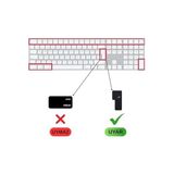 Keyboard 3 A2520 Numerik Türkçe Q Klavye Koruyucu – Iso Ters L Enter Uyumlu Ultra Ince Clear Silikon Kaplama Toz ve Sıvı Koruma Transparent Keyboard Cover Şeffaf - 0 - Siyah - Option-1