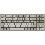 Keychron C1 Pro 8K, klasik TKL (%80) düzenine ve QMK desteği, PBT tuş kapakları, 8000 Hz, Super Red Switch Kablolu Özel Beyaz Mekanik Klavye (C1PX-M1-TR)