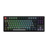 Keychron C3 Pro 8K, Klasik Tkl (%80) Düzenine Ve Qmk Desteği, Pbt Tuş Kapakları, Super Brown Switch ,8000 Hz Kablolu Özel Siyah Mekanik Klavye (