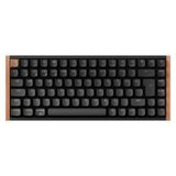 Keychron K2 He Special Edition Siyah Rgb Manyetik Switch 2.4 Ghz Kablosuz Ahşap Kenarlı Türkçe(K2h-F1-Tr) Klavye
