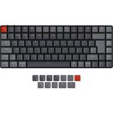 Keychron K3 Ultra-Slim Kablosuz Mekanik Klavye-Bluetooth 5.1-Rgb-Hot-Swappable - Optical Mechanical- Brown Switch- Aluminum Frame - Uk Iso Layout - Siyah