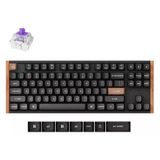 Keychron K8 He Kablosuz Gateron Çift Raylı Manyetik Anahtar Özel Klavye (K8h-F1-Tr) Klavye