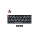 Keychron Ürünler K12 % 60 Kablosuz Mekanik Oyuncu Klavyesi-rgb-bluetooth 5.1-gateron Red Switch
