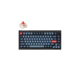 Keychron V1 Max RGB TKL Mekanik Red Switch 2.4 GHz Kablosuz İngilizce Siyah Klavye