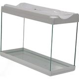 Keyf Cam Akvaryum 50 x 20 x 35 cm - Beyaz