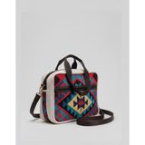 Keyfast El Dokuma El & Omuz & Laptop Çantası (Kilim Desenli, Astarlı, Nubuk Deri)