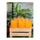 Keyfi Sepet 3 Adet Borosilikat Isıya Dayanıklı Termısıl Cam Kupa Bardak 200 ml