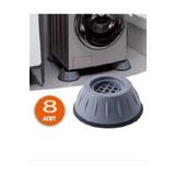 Keyfi Sepet Beyaz Eşya Altlığı Ayağı 2 Set-8 Adet Çamaşır Makinası Buzdolabı Yükseltici Titreşim Önleyici