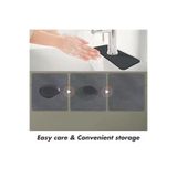 Keyfi Sepet Emici Lavabo Musluk Matı 38x13cm Mutfak Ve Banyo Için Tezgah Üstü Diatom Mat