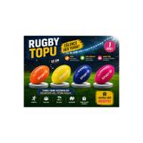 Keyfi Sepet Rugby Topu 12 cm Renkli Mini Oyuncak Top Çocuk Oyun Topu Bahçe Park Plaj Eğlence Topu 1 Adet