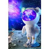 keyfisepet en keyifli sepet Astronot Figürlü Galaxy Projeksiyon Gece Lambası – Uzaktan Kumandalı RGB Renkli Yıldız Işıklı Lamba
