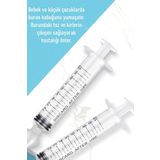 keyfisepet en keyifli sepet Burun Şırıngası 2'li Burun Temizleme Kiti Silikon Uçlu Burun Nazal Yıkama Aspiratörü Şurup