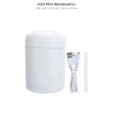 keyfisepet en keyifli sepet H2O USB Şarjlı Mini Hava Nemlendirici – LED Işıklı, Sessiz ve Taşınabilir