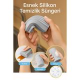 keyfisepet en keyifli sepet Sihirli Temizlik Süngeri | Çok Amaçlı Silikon Sünger |Leke ve Kir Çıkarıcı | Pratik Temizlik Süngeri