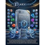 Keynex Office 365 Pro Plus | 5 Kullanıcı Haklı Kurumsal Dijital Lisans - 1 Yıl