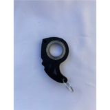 Keyrambitci Dayı Keyrambit X-4 Mini Anahtarlık Siyah Rulmanlı Hareket Özelliği ile Eğlenceli Anahtar Çevirici
