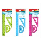 Keyroad Cetvel Seti Esnek 3 Parça Tek set
