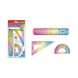 Keyroad Renkli Cetvelli Çizim Seti 20 CM Kr972278