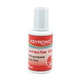 Keyroad Sıvı Silici Daksil 15 ml Beyaz Hızlı Kuruma Özelliği ile Pratik Kullanım