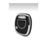 KeyRoN Renault Master Clio Twingo Kangoo Symbol (1) Bir Düğmeli Silikon Anahtar Koruma Kılıfı Siyah GÜMÜŞ