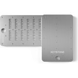 Keystone Kripto Tohum Depolama, Kripto Kapsül Metal Cüzdan, Soğuk Depo Yedekleme, 24 Kelime Bitcoin Anahtar Cümle Depolama, 304 Çelik Plaka, Tüm BIP39 Cüzdanlarla Uyumlu (Keystone Tablet Plus) - 64 GB - Siyah