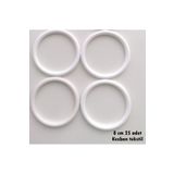 Kezban Tekstil 1.kalite Lif Halkası - Plastik Halka 8 Cm (25 Adet)