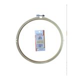 Kezban Tekstil Bambu Ahşap Vidalı Kasnak 23 cm + 6 Lı Etamin Iğne