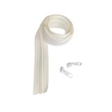 Kezban Tekstil Beyaz Metre Işi Fermuar 10 Metre 20 Başlık