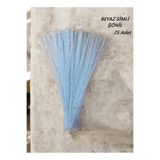 Kezban Tekstil BEYAZ SİMLİ Hobi ve Çiçek Yapım Teli 25 Adet, 6 mm - 30 Cm