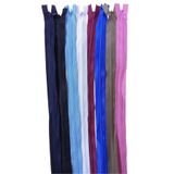 Kezban Tekstil KARIŞIK RENK 40 CM GİZLİ FERMUAR 8 ADET