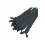 Kezban Tekstil Siyah Gizli Fermuar 50 Cm 10 Adet