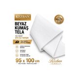 Kezban Tekstil Tek Tarafı Yapışkanlı Bez Tela Beyaz Yapışkan 1 Metre 95 Cm * 100 Cm - Japon Yapıştırıcısı