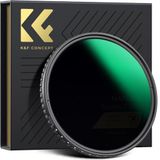K&F Concept 49mm Değişken ND Filtre Nd8-128 (3-7 Kademeli) HD Hidrofobik VND Nano-Xcel