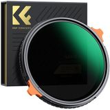 K&F CONCEPT 62mm CPL + ND4-ND64 Varıable Nano-X Serisi 2 in 1 Filtre ( 2-6 stop )