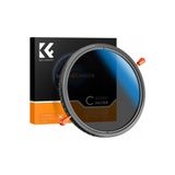 K&F CONCEPT 82mm 2in1 Değişken ND2-ND32 + CPL Filtre / Nano -C serisi Kaplama