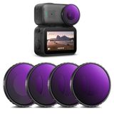 K&F CONCEPT DJI Osmo Nano Uyumlu 4 lü ND Filtre Seti / ND8 ND16 ND32 ND64