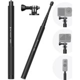 K&F Concept Görünmez Selfie Çubuğu (153 Cm) INSTA360 X3/x4/x5 Uyumlu