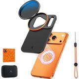 K&f Concept iPhone 17 Pro Uyumlu Değişken Ayarlanabilir ND2-32 Filtre + Manyetik Filtre Montaj Adaptörü