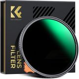 K&F Concept K&F CONCEPT 86mm ND2-400 Nano-X II Değişken ND Filtre ( 1-9 Durak