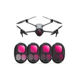 K&F CONCEPT K&F Consept DJI Mavic 4 PRO uyumlu 4 lü ND Filtre Seti -ND8+ND16+ND32+ND64