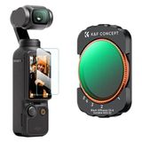 K&F Concept Magnetic Nd2-nd32 - Black Mist 1/4 DJI Osmo Pocket 3 Combo Uyumlu Lens Filtresi