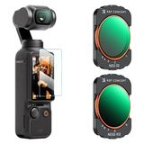 K&F CONCEPT Magnetic Variable ND2-32 + ND32-512 Filter ( DJI Osmo Pocket 3 combo Uyumlu )