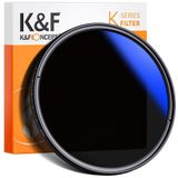 K&F CONCEPT Nano-Klear 58mm ND2-400 (1-9 Stops) Değişken filtre