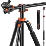 K&F Concept T254A8 Monopod Özellikli Tripod (239cm Uzunluk)